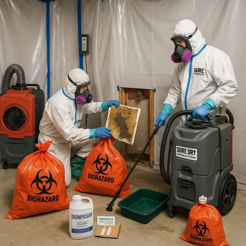 Contaminated Water Handling Protocols process in West Hills, PA