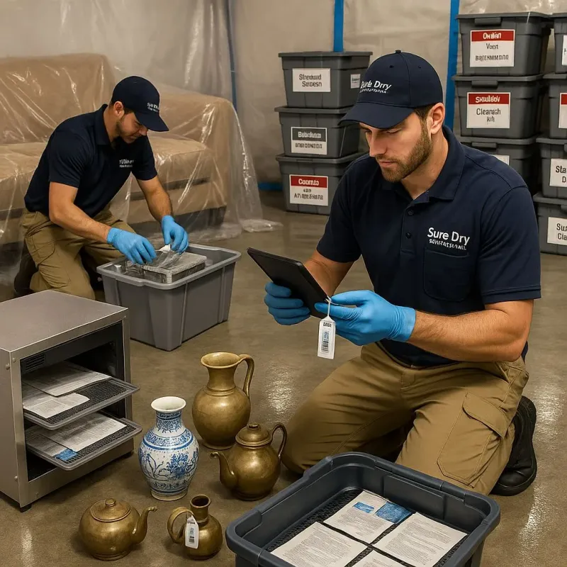 Content Protection and Restoration process in West Hills, PA