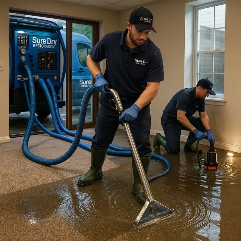 Water Extraction and Removal process in West Hills, PA